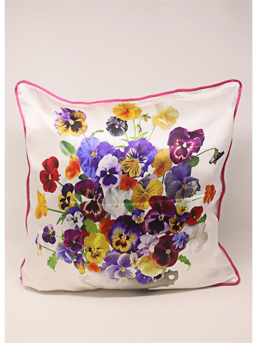 Cusciono decorativo con panse' Laboratorio Capri | 45X45PANSE